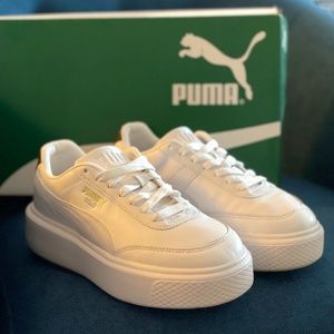 Puma Platform Oslo Maja Sneakers - 7.5 Women’s - White/Black